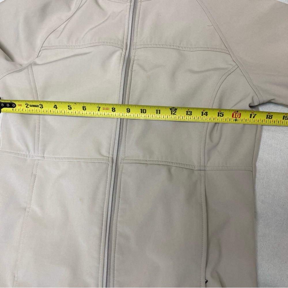 Fjall Beige Softshell Jacket Parka  Womens Sz S - Picture 12 of 15